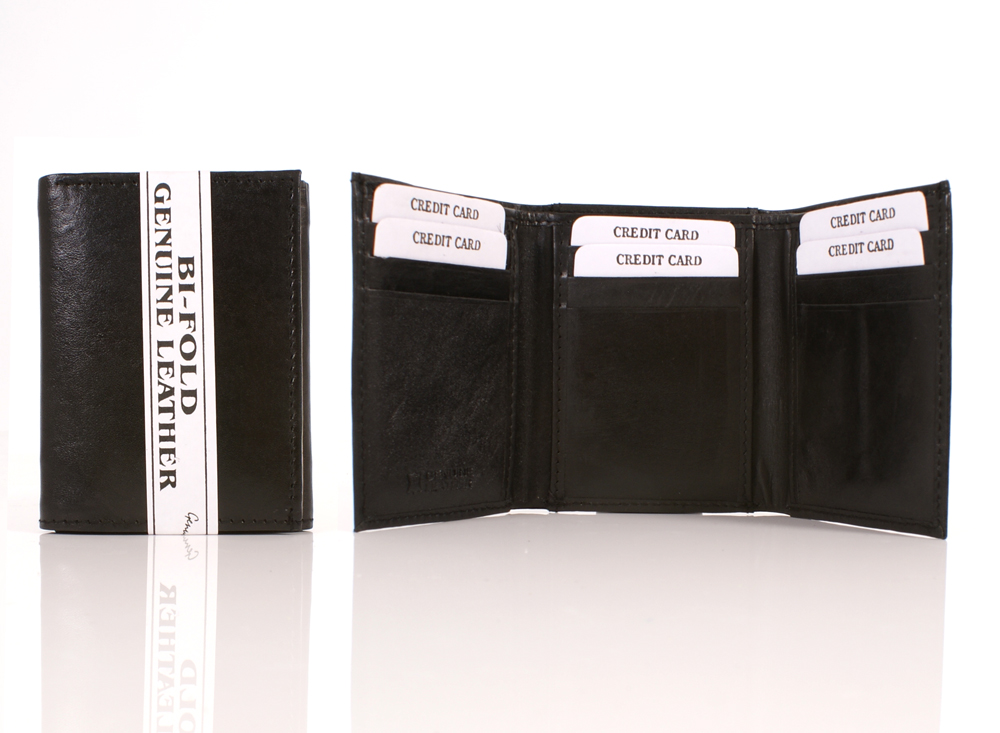 (image for) 94 MF LEATHER WALLET BLACK